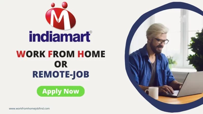 IndiaMART Work from Home: Executive Category Management