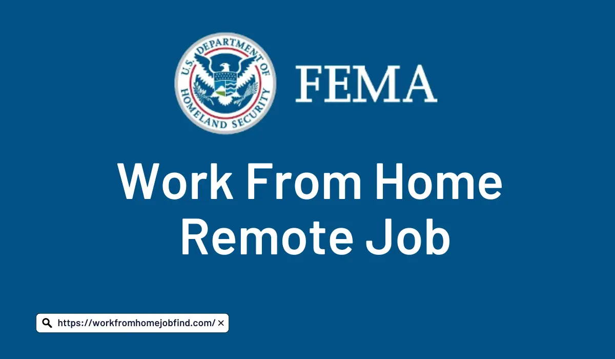 FEMA Work From Home Job